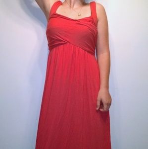 Max Studio Red Woman's Maxi Dress